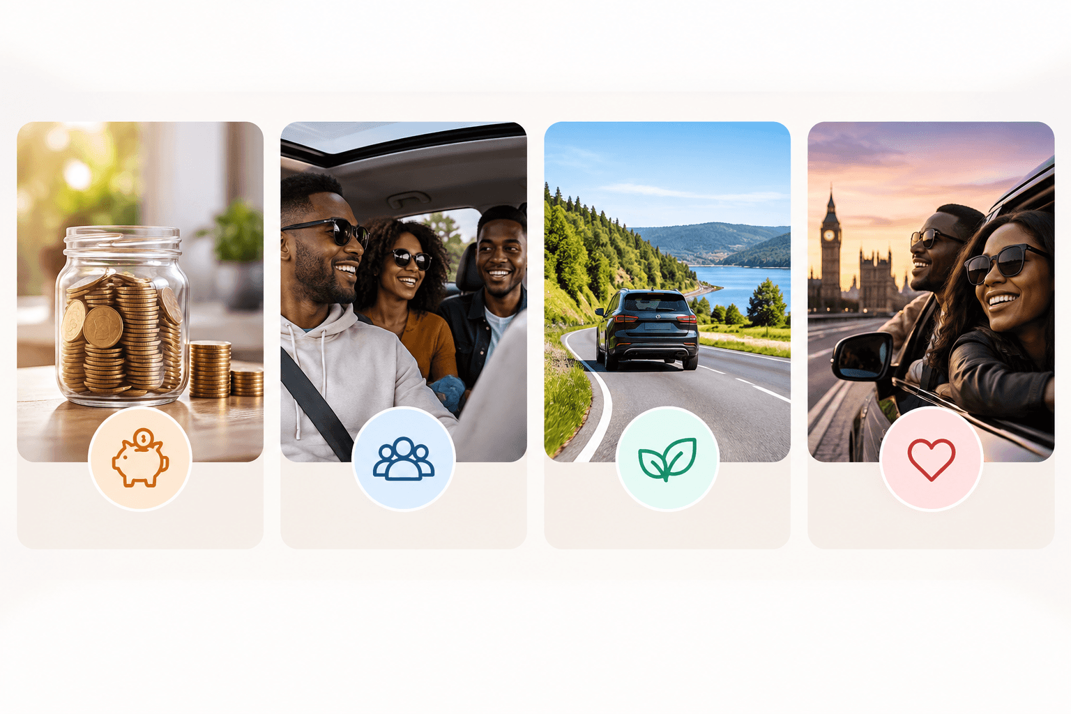 Save on travel costs, meet people going your way, reduce empty car seats, and make journeys more social